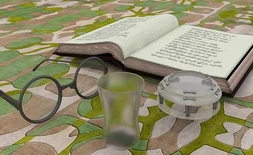 3D vr磨砂玻璃材质怎么设置