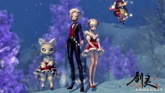 《剑灵》圣诞节活动来袭 全新璀璨时装惊艳登场