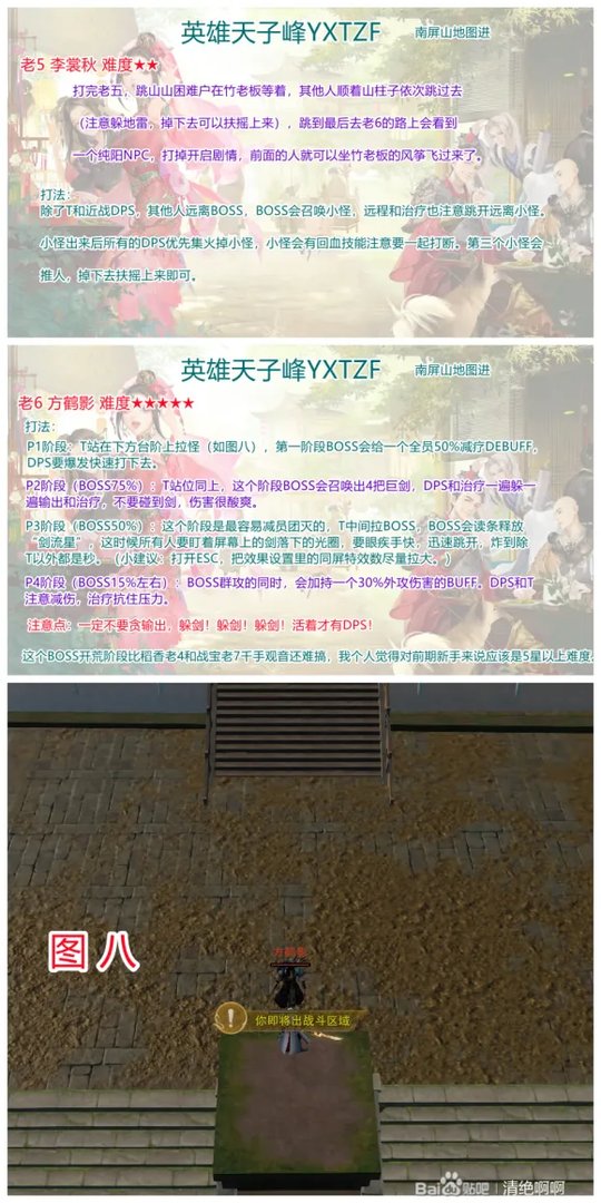 《剑网3怀旧服》英雄天子峰打法攻略