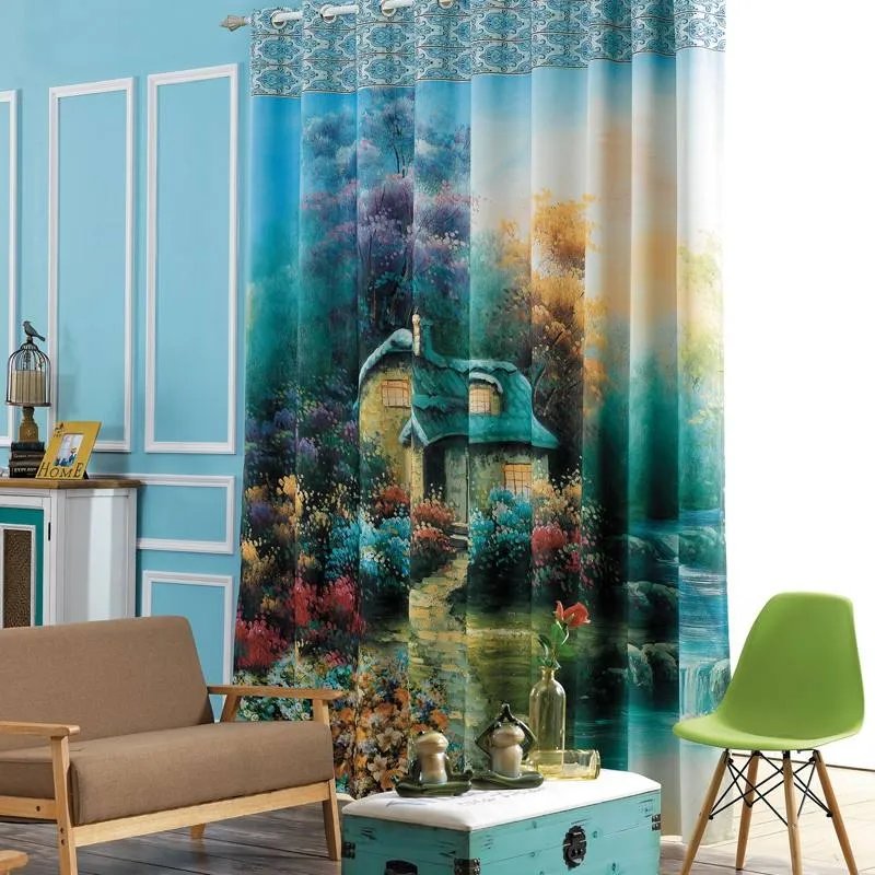 经验：窗帘的图案这样设计，让你家的窗帘时尚又别致