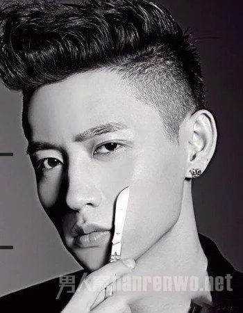 国字脸男士适合留什么发型?