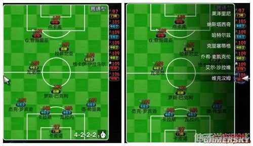 《实况足球2012》16-18岁的妖人选择