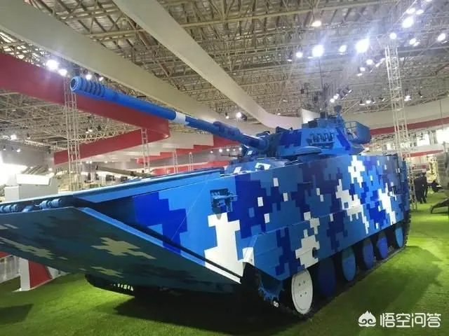 中国05式两栖步战车在海里时是否可以开炮？性能怎么样？