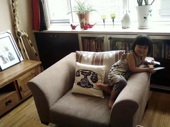 清新雅致中性屋 80后辣妈DIY自装80平时尚小3居