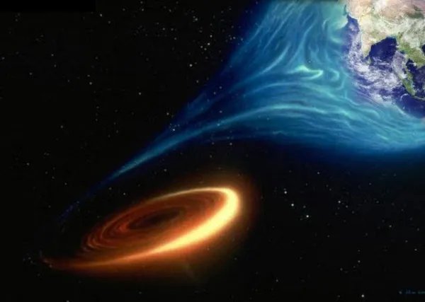 指甲盖般大的黑洞，能吃掉地球吗，过程会是什么样子