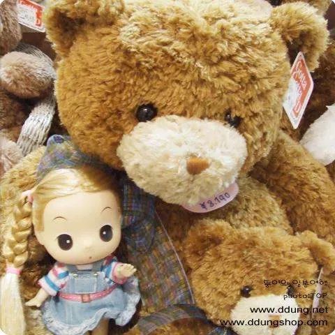 求一只棕色的卡通形象（用于非主流）？