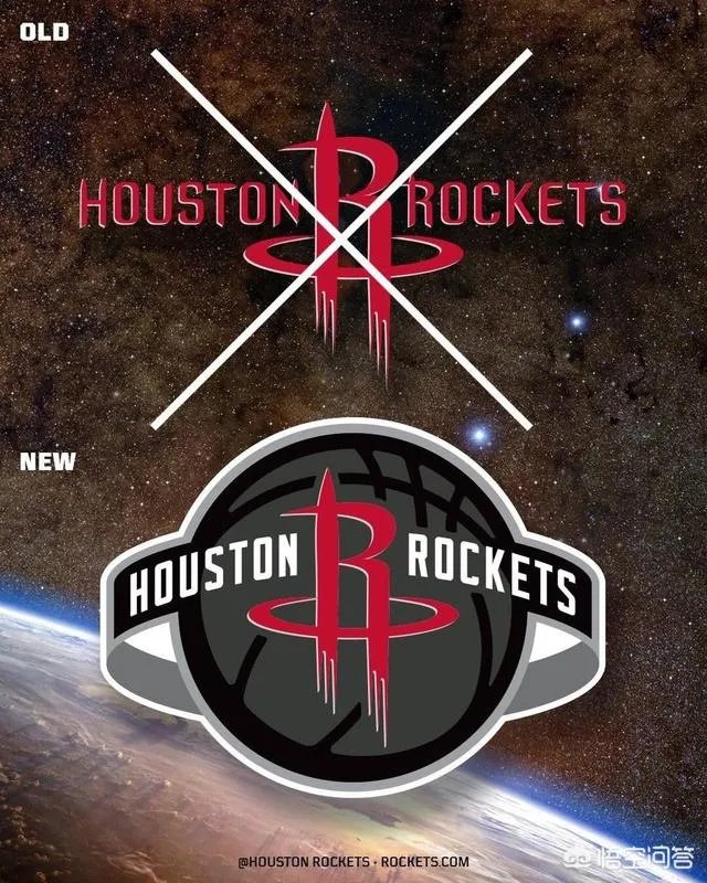 NBA火箭队跟风CBA更换新队标，新队标是否更好看了？
