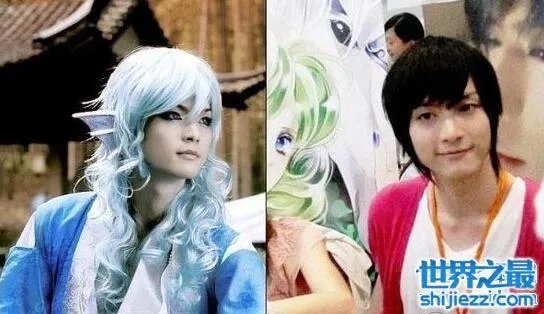 coser小小白素颜照曝光，小小白卸妆后依旧高颜值 