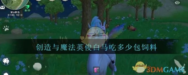 《创造与魔法》抓英俊白马保底饲料