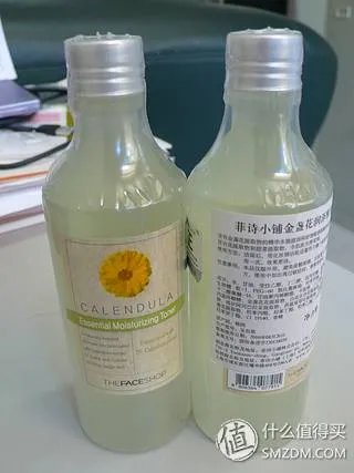 The Face Shop 菲诗小铺 金盏花水乳两件套到手评测