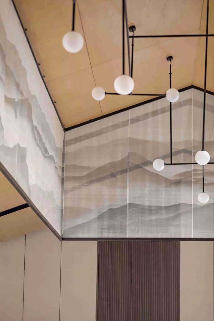 绝美村落售楼处设计，气韵空灵的诗意栖居理想生活，一千个人心里...