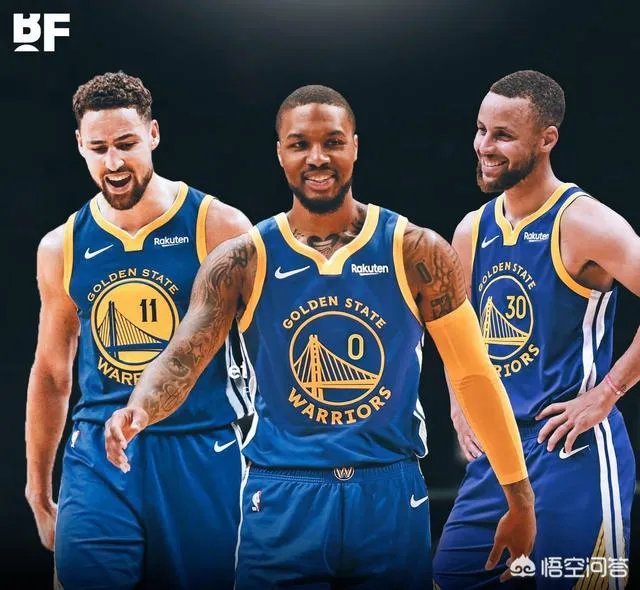 开拓者球星利拉德身上有金州勇士队标的纹身，这是怎么一回事？