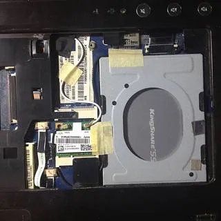 lenovo 联想 U450笔记本维护：拆机清灰、换风扇、换硅脂、换固态硬盘、换内存