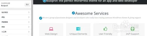 wordpress主题之Busiprof主题