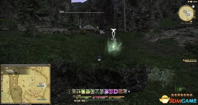 最终幻想14 3.0版本风脉泉坐标一览 FF14风脉泉攻略