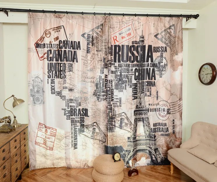 经验：窗帘的图案这样设计，让你家的窗帘时尚又别致