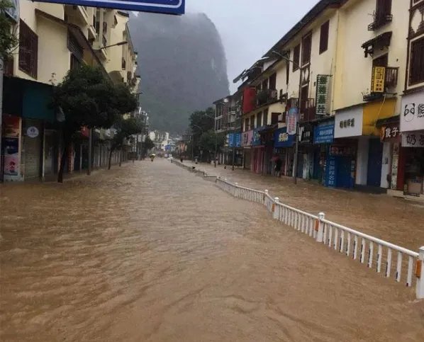 阳朔特大暴雨最新消息 系当地有史以来首个特大暴雨