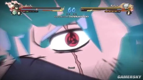 《火影忍者疾风传：究极忍者风暴4》实机演示 卡卡西写轮眼对战佐助