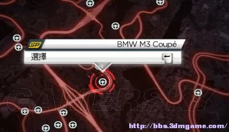 《极品飞车17：最高通缉》劫车点分布图 87个热门车位置