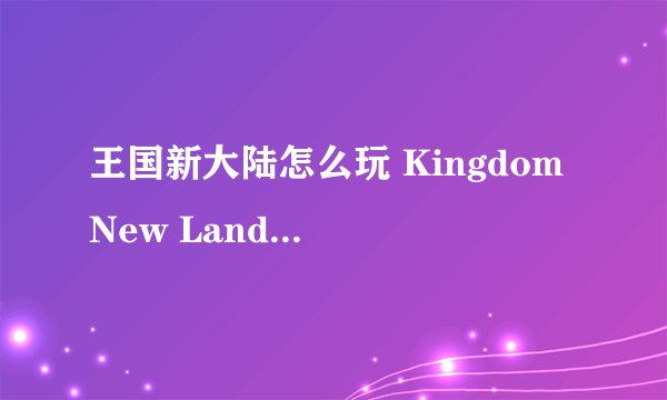 王国新大陆怎么玩 Kingdom New Lands玩法技巧分享