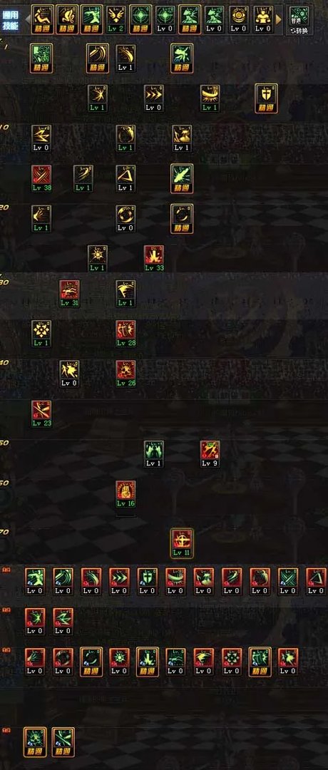 dnf流浪武士刷图加点