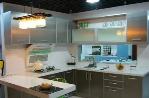 厨房隔断装修效果图，几款美观实用的厨房隔断