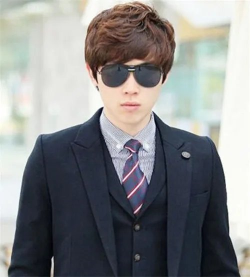 男士婚礼发型图片欣赏 让你做个帅气有型的新郎